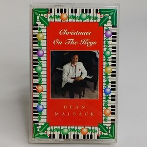 Dean Malsack Christmas On The Keys Cassette Tape Xmas Piano Holiday Music 1995
